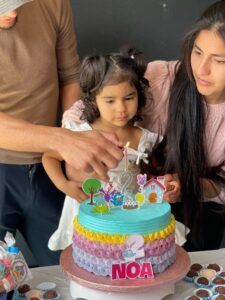Noa segundo cumpleaños.